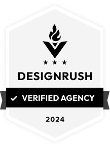 Verified Agency on DesignRush badge